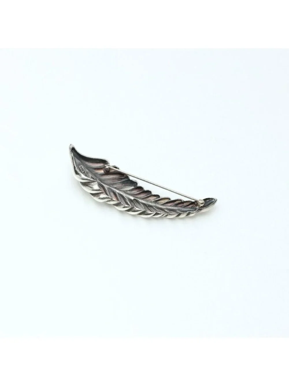Tiffany & Co Vintage Brooch Feather 925 Sterling Silver